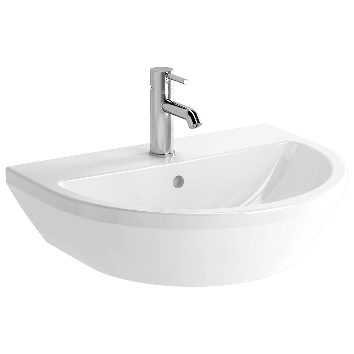 VitrA Integra Round Washbasin - 60cm 7068L003-0001