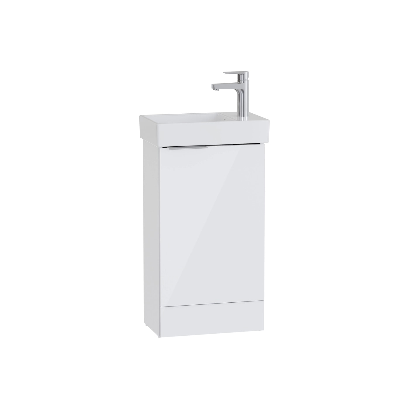 VitrA S20 Square Floor-standing Washbasin Unit – 45cm 80023
