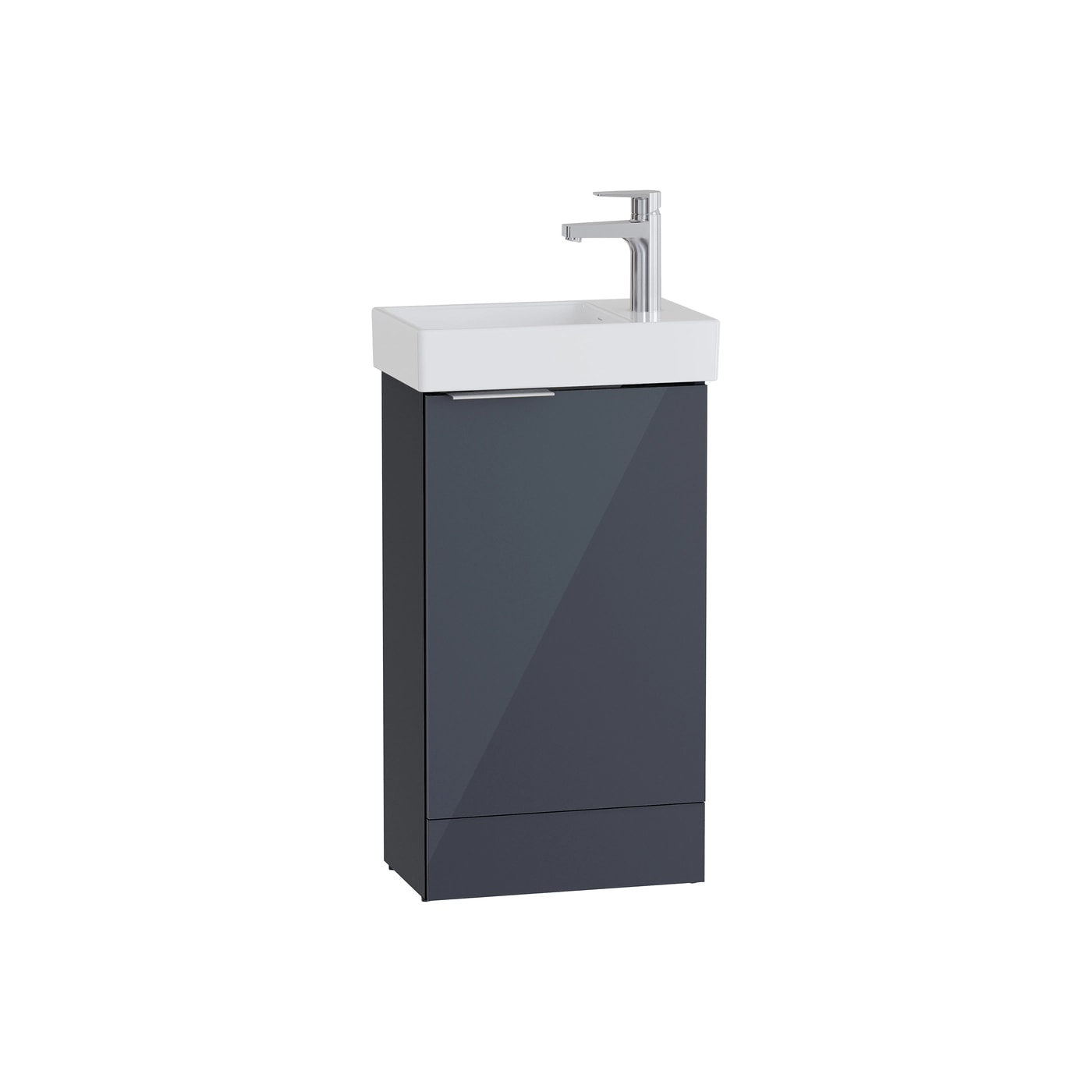 VitrA S20 Square Floor-standing Washbasin Unit – 45cm 80022