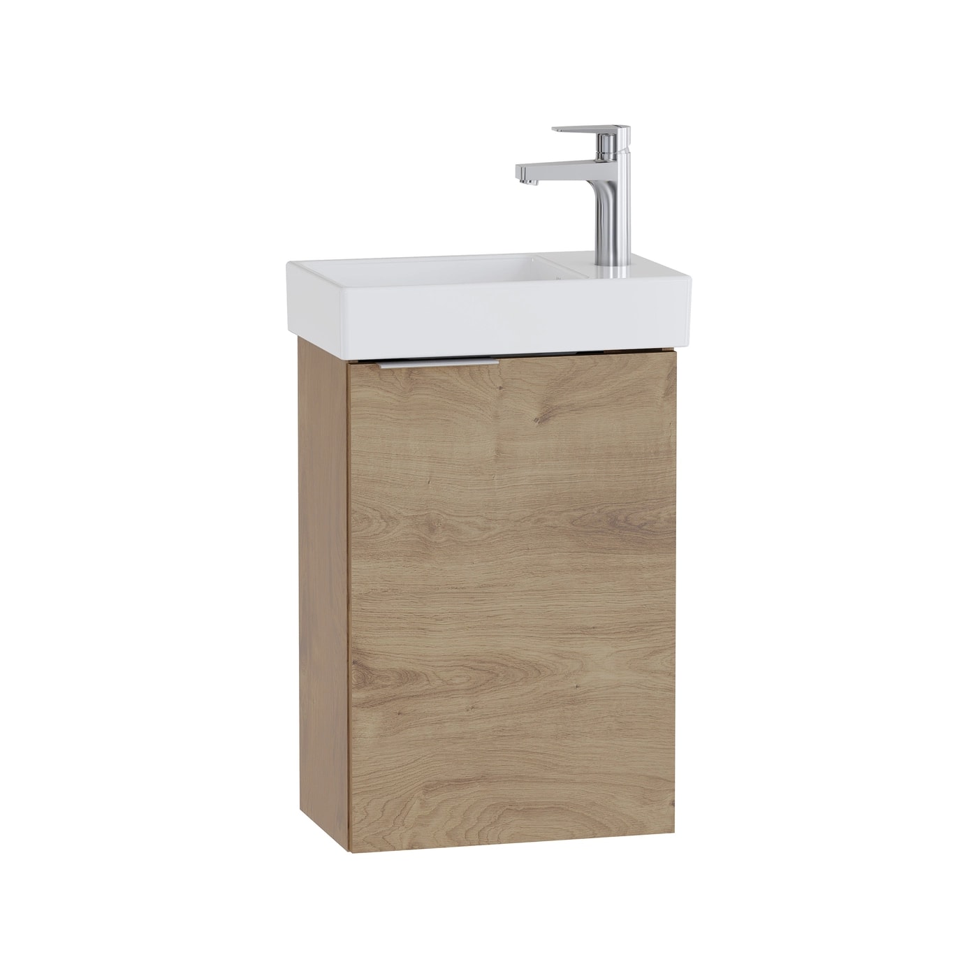 VitrA S20 Square Wall-hung Washbasin Unit – 45cm 80020
