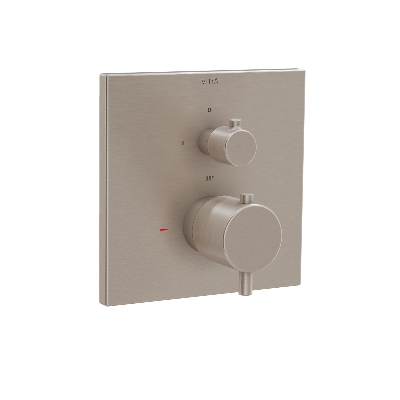 VitrA Aquaheat Thermostatic Built-in Shower Mixer - Square A4335834EXP