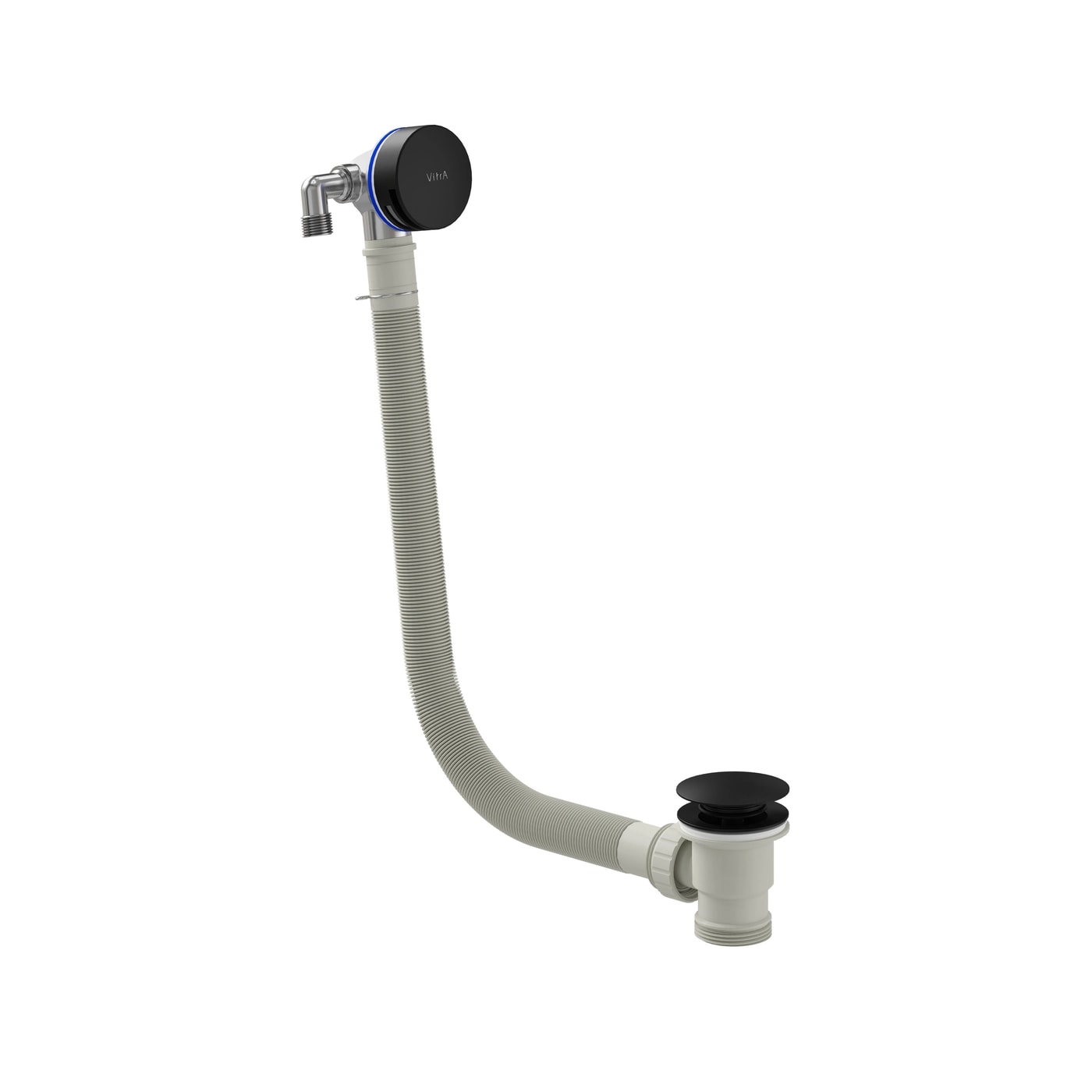 VitrA Round exo bath filler - Matt black 5704101