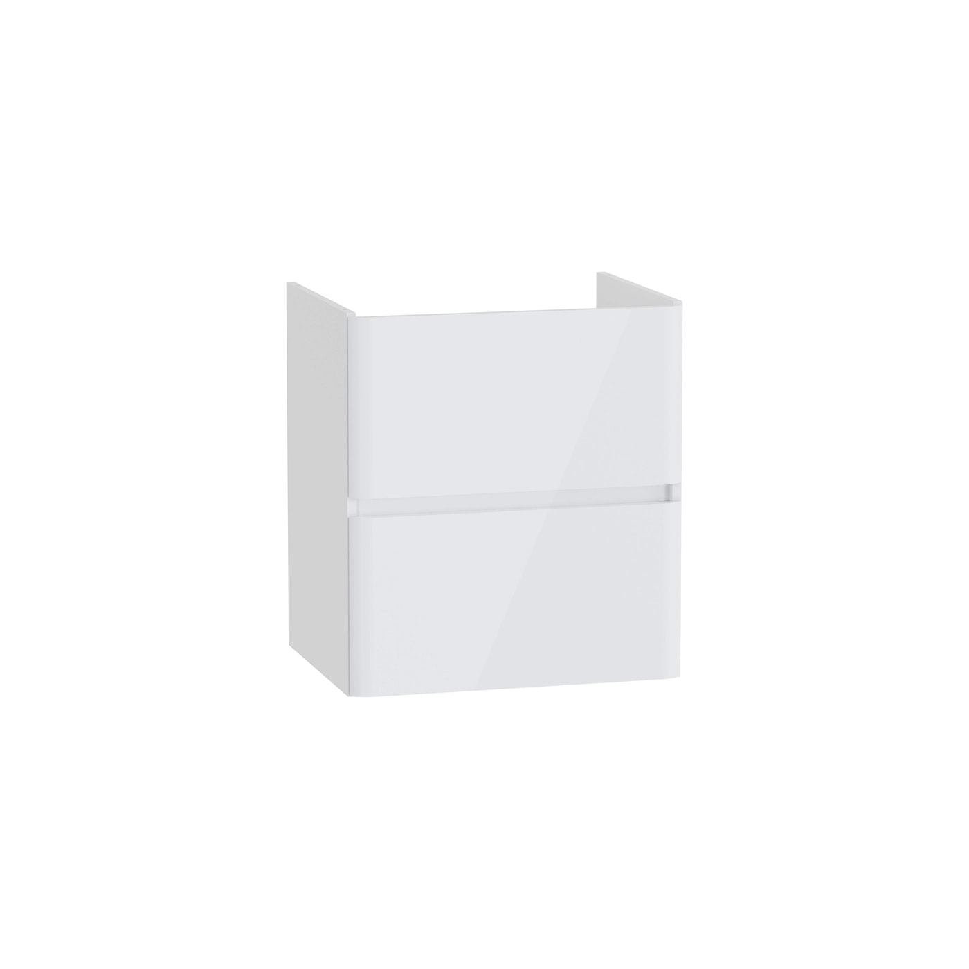 VitrA S20 Round Wall-hung Washbasin Unit – 60cm 81267