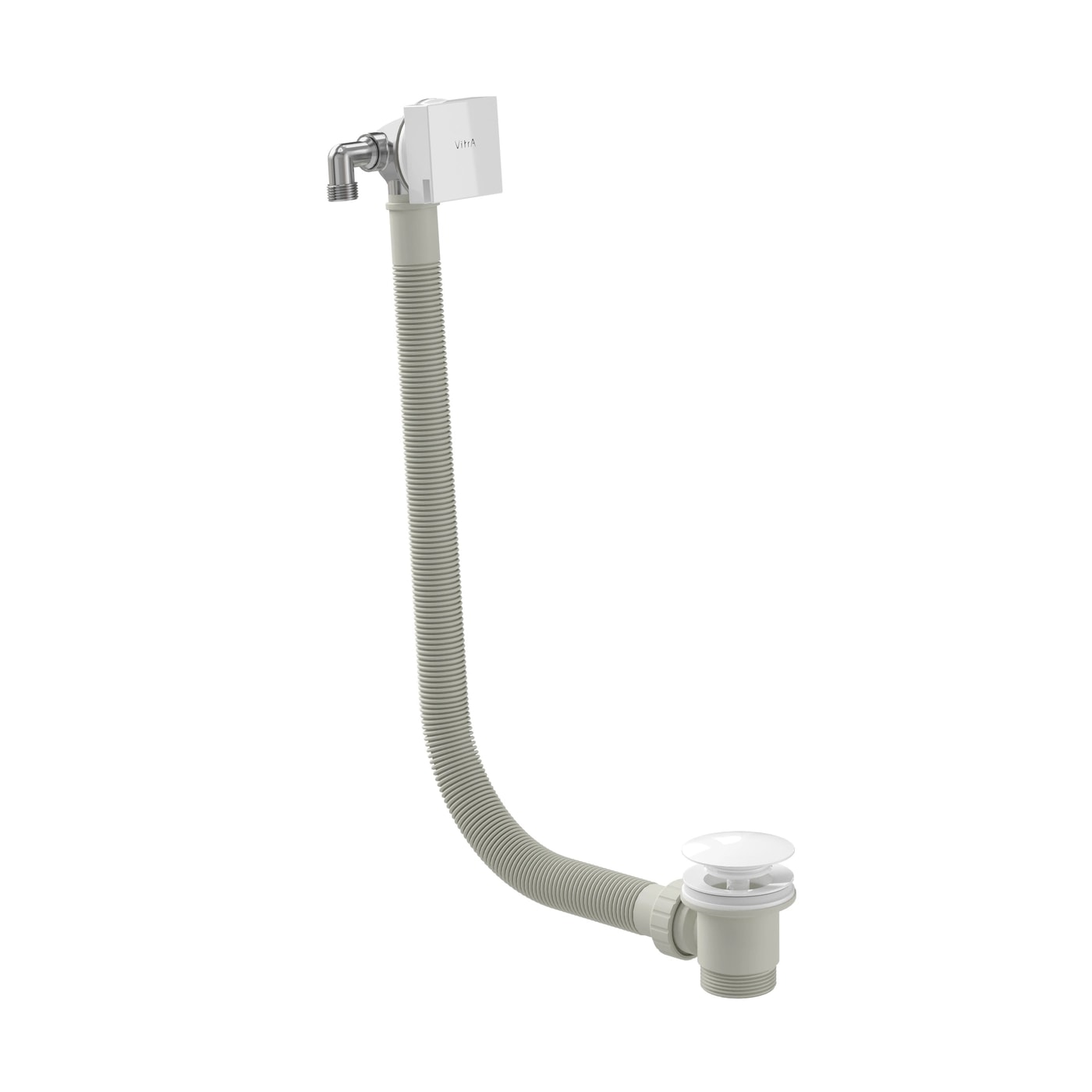 VitrA Square exo bath filler - White 5704105
