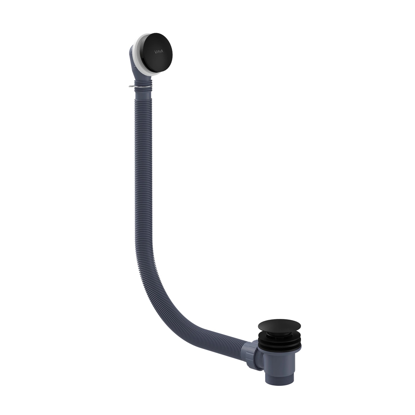 VitrA Round click bath waste - Matt black 5704107