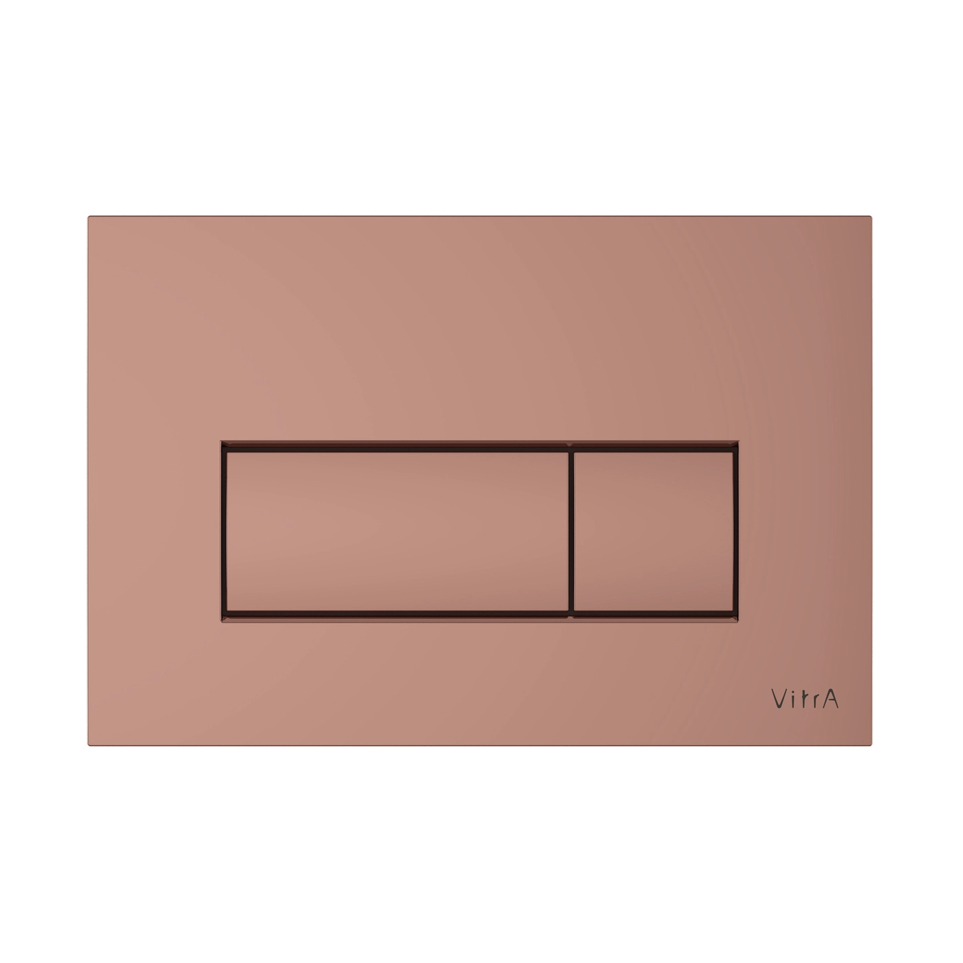 VitrA Loop Square Flush Plate - Soft Copper 740-2340