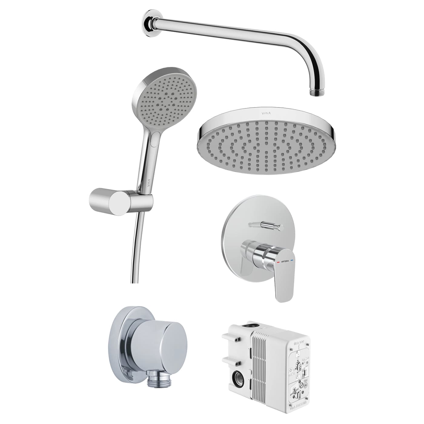 Flow Soft Concealed Bathroom Set A49323