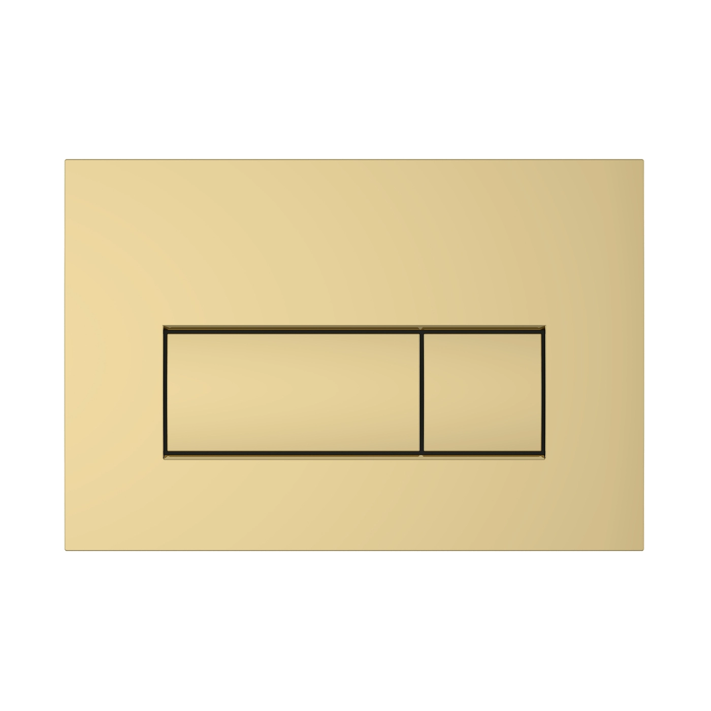 VitrA Loop Square Flush Plate - Soft Gold 740-2324