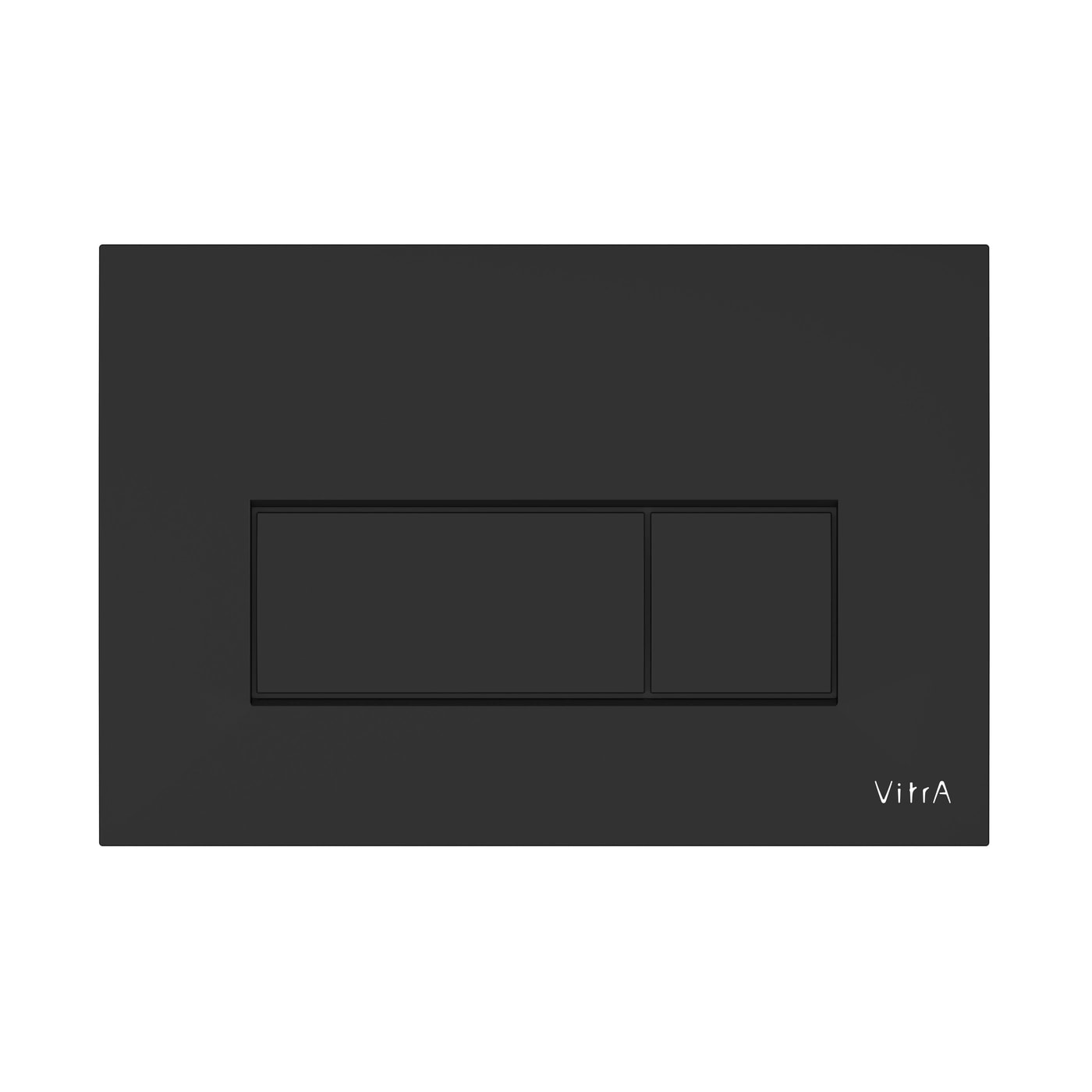 VitrA Loop Square Flush Plate - Matt Black 740-2311