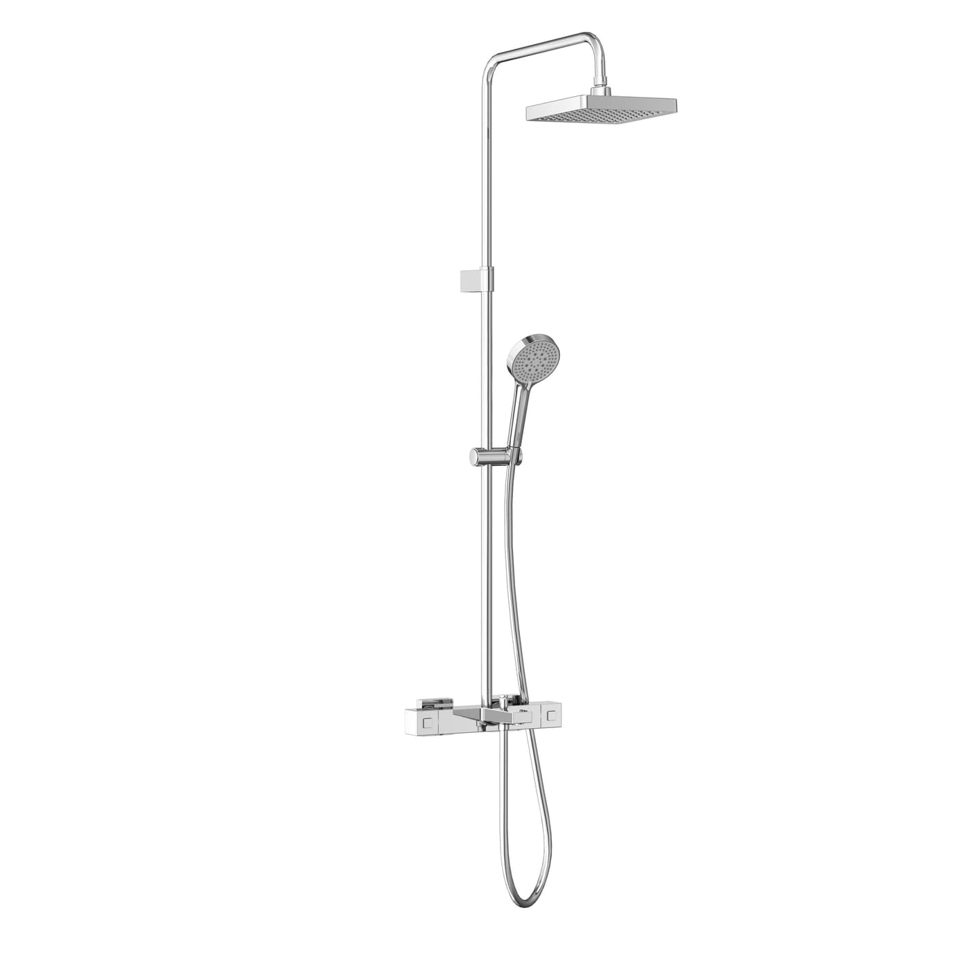 Base Square Shower System A47304