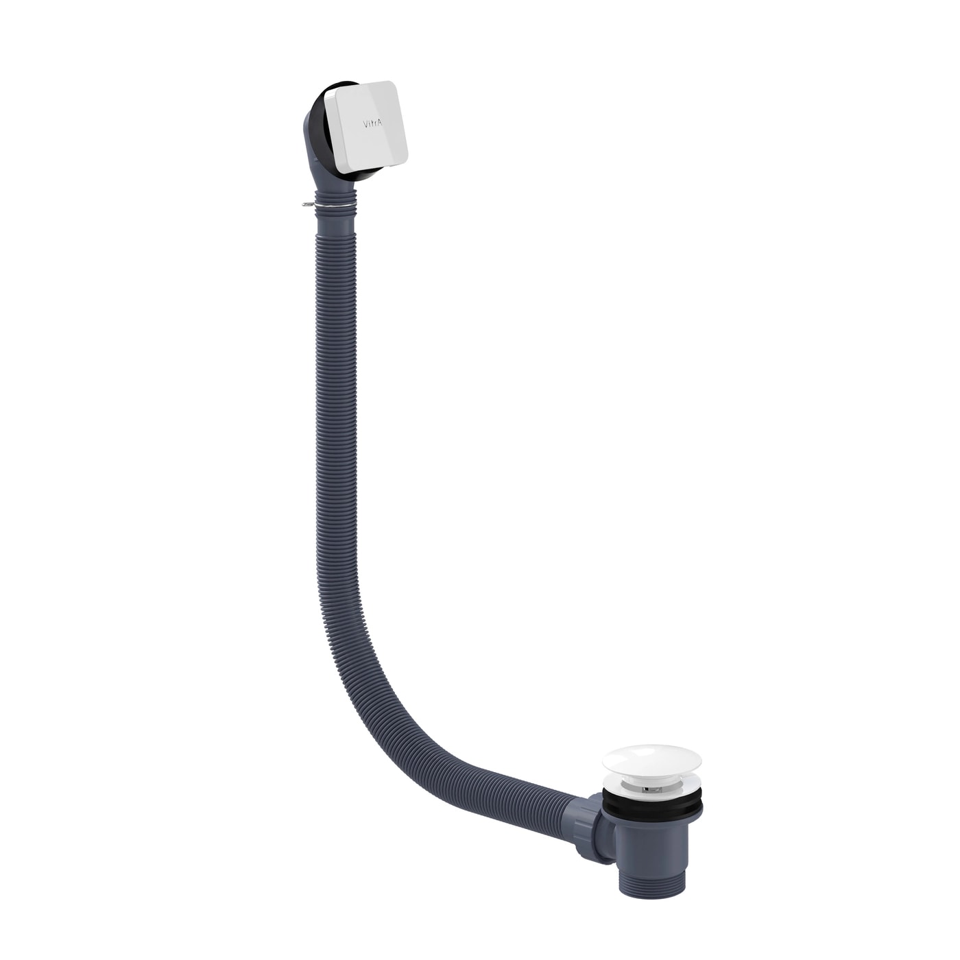 VitrA Square click bath waste - White 5704111