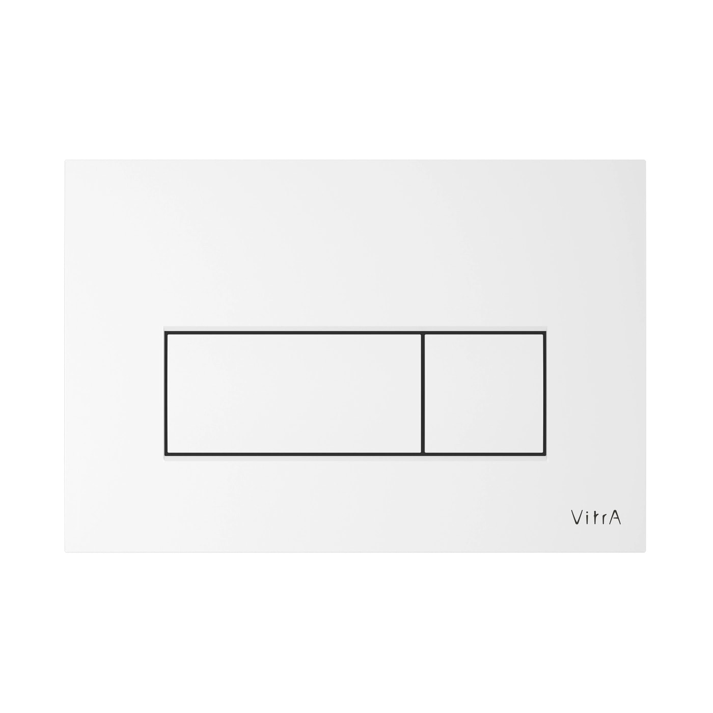 VitrA Loop Square Flush Plate - White 740-2300