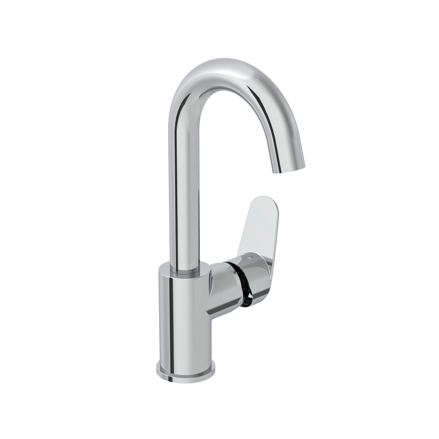 VitrA Flow Round Basin Mixer Swivel A43152VUK