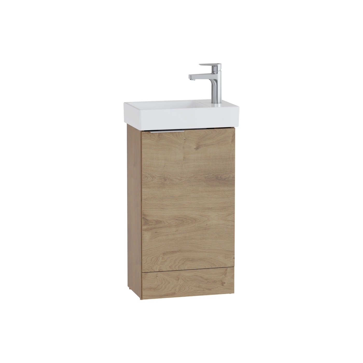VitrA S20 Square Floor-standing Washbasin Unit – 45cm 80024
