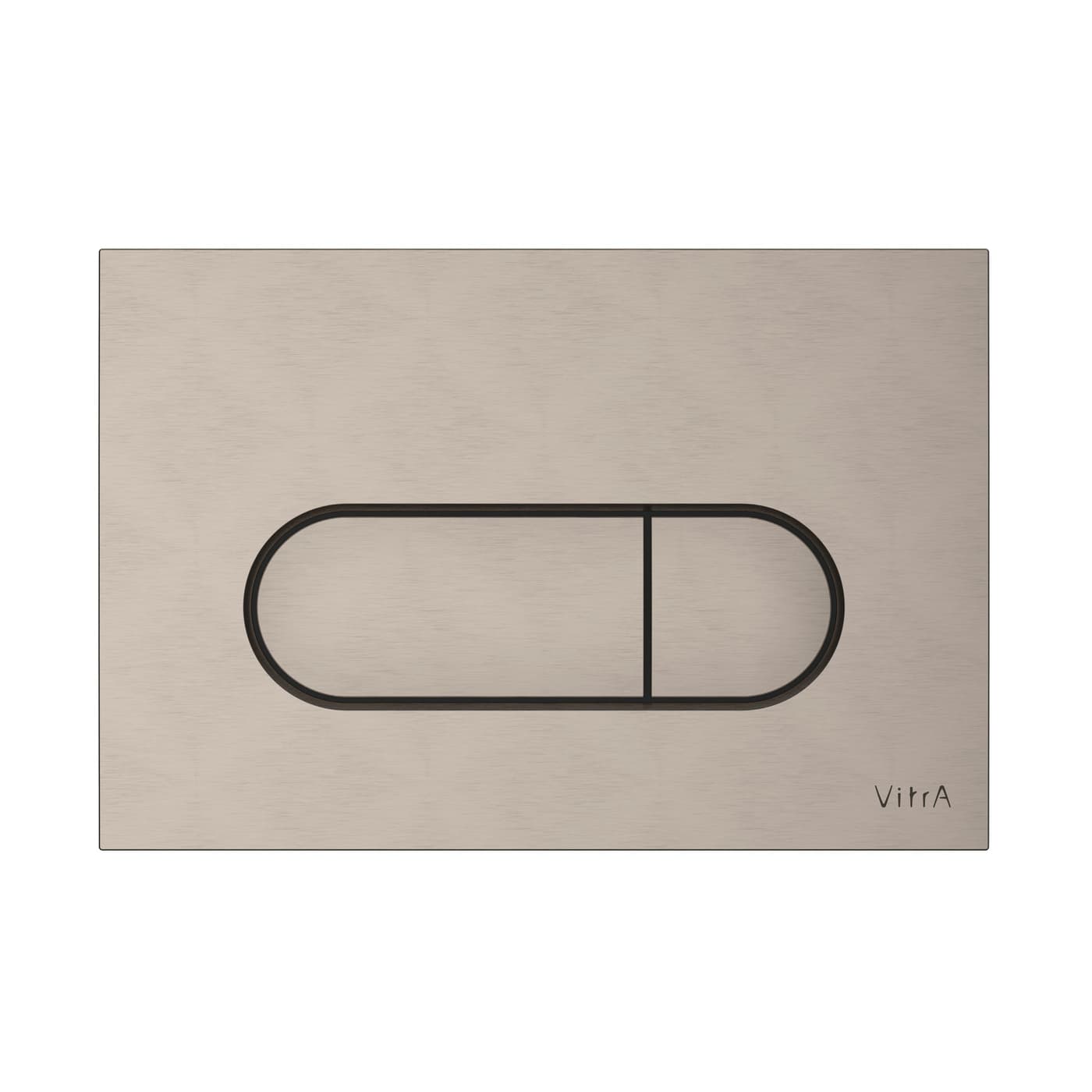 Loop Round Flush Plate - Brushed Nickel 740-2295