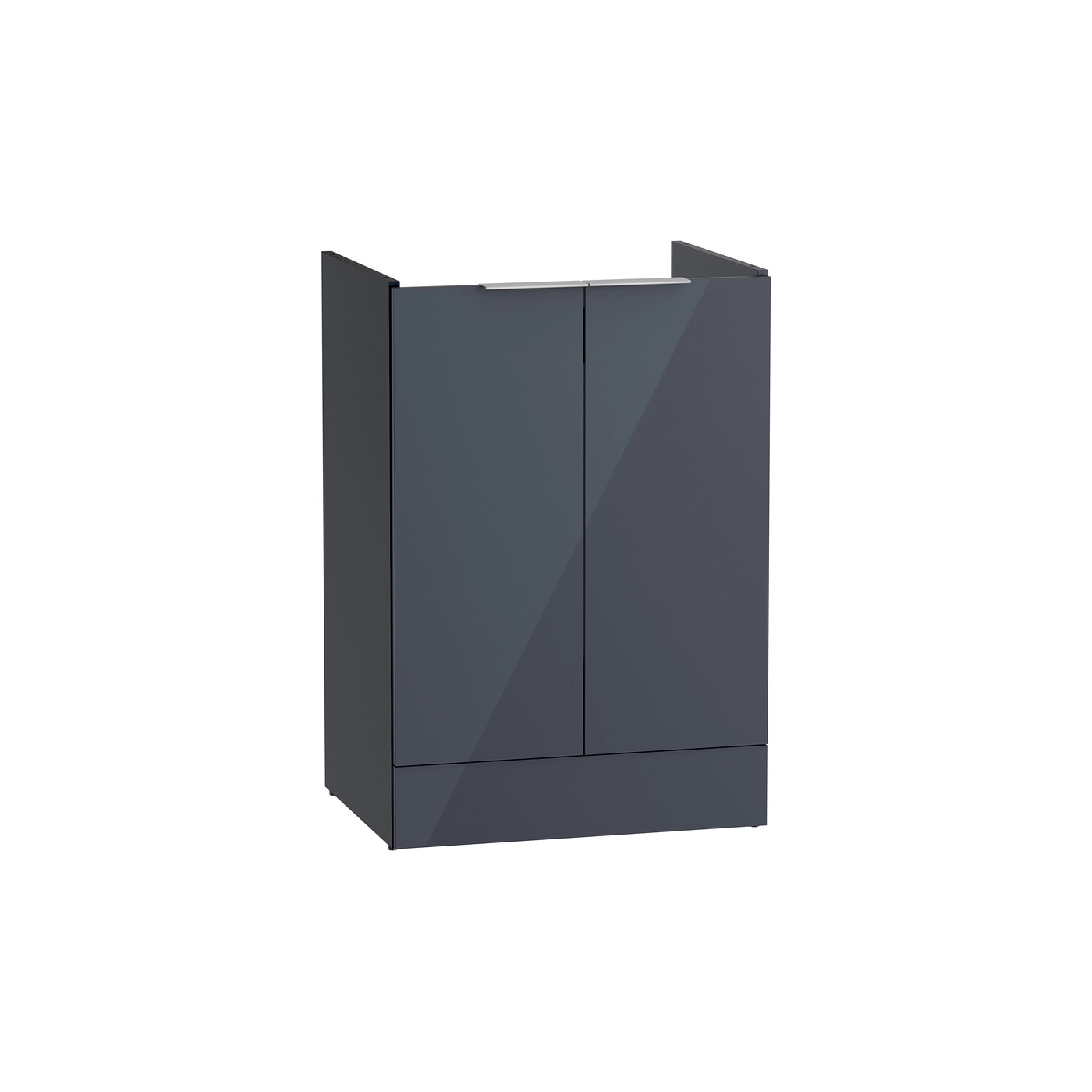 VitrA S20 Square Floor-standing Washbasin Unit – 60cm 81229