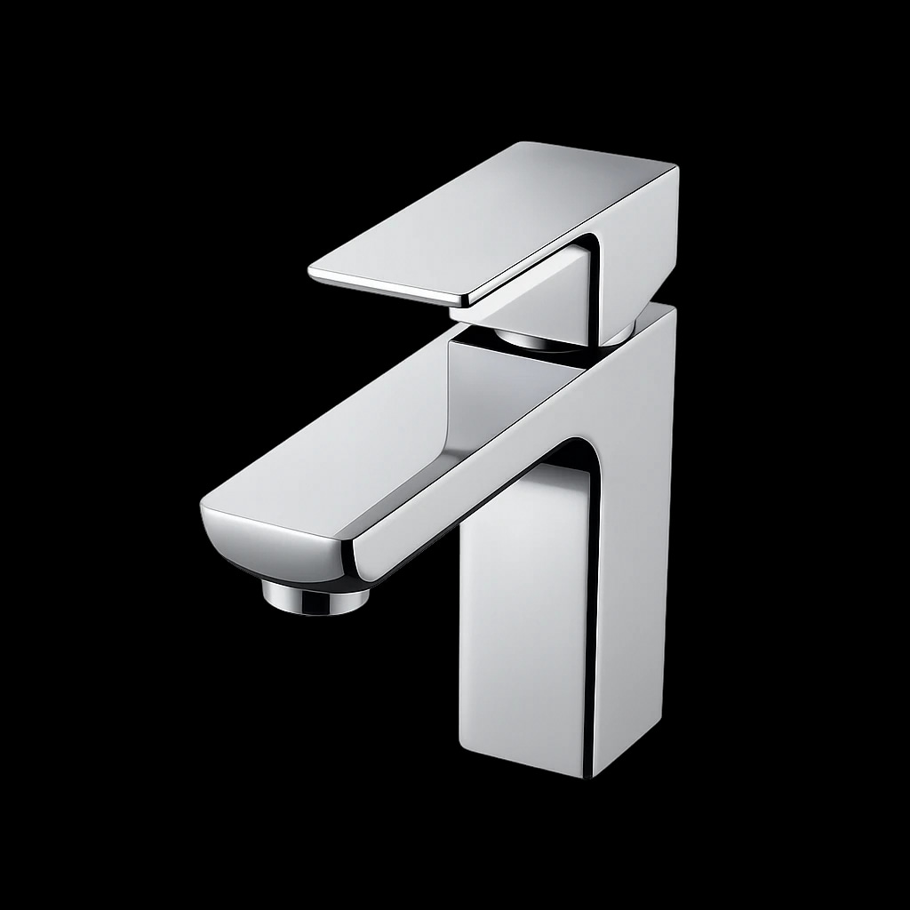 Oceandell Basin Mixer Square Shape MOA-0201-MB in Matte Black (MB)