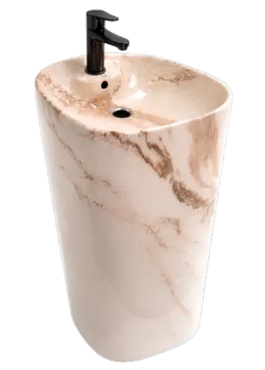 Oceandell Marble Freestanding Washbasin BFA-0003