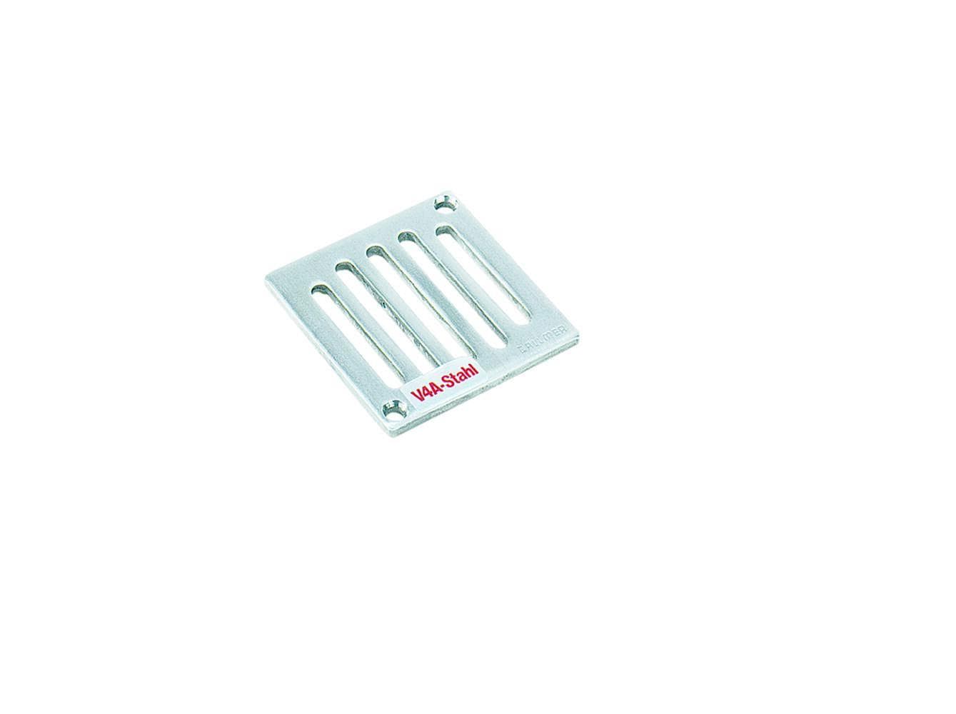 Dallmer Grille ES 90, solid, 90 x 90 mm 501028 product view