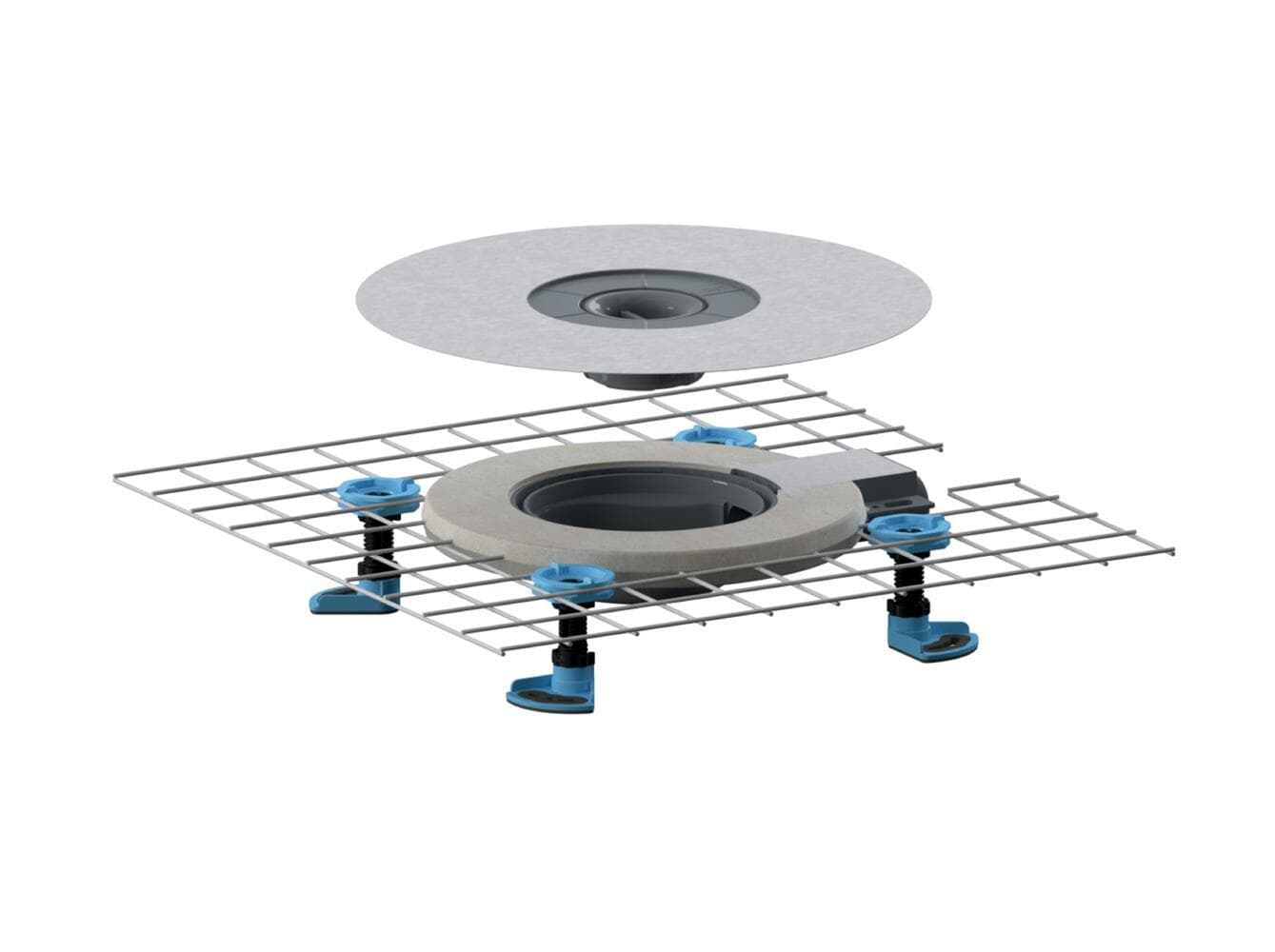 Dallmer Drain body CeraDrain Plan, DN 40 518439 product view