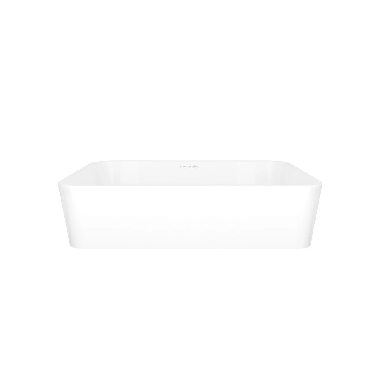 Victoria + Albert Edge 18" x 13" Rounded Rectangle Vessel Lavatory Sink EDG-45NO
