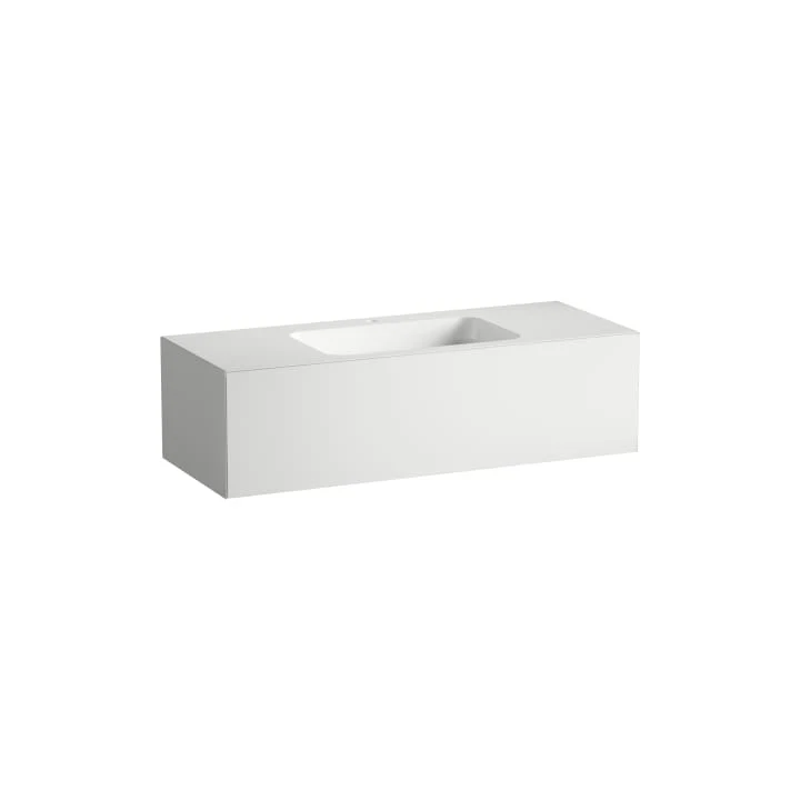 LAUFEN Washplace, wall-hung 125,4 × 50 cm