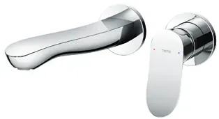 TOTO TOTO "GO" Wall Mounted Single Lavatory Faucet (Long) (w/out Popup)(TLG01311DA) TLG01311DB