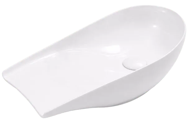 Oceandell Asymmetrical Oval Countertop Washbasin BSA-0006