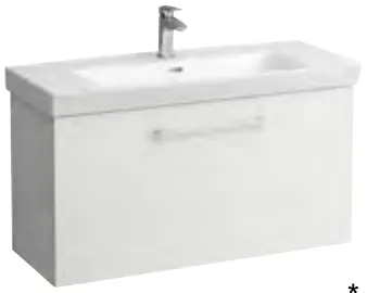 LAUFEN Space-saving siphon H483191
