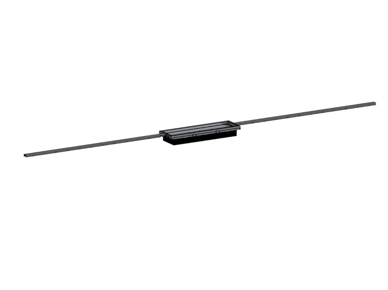 Dallmer Shower channel CeraFloor Connect, satin stainless steel, 800 - 1500 mm 527493