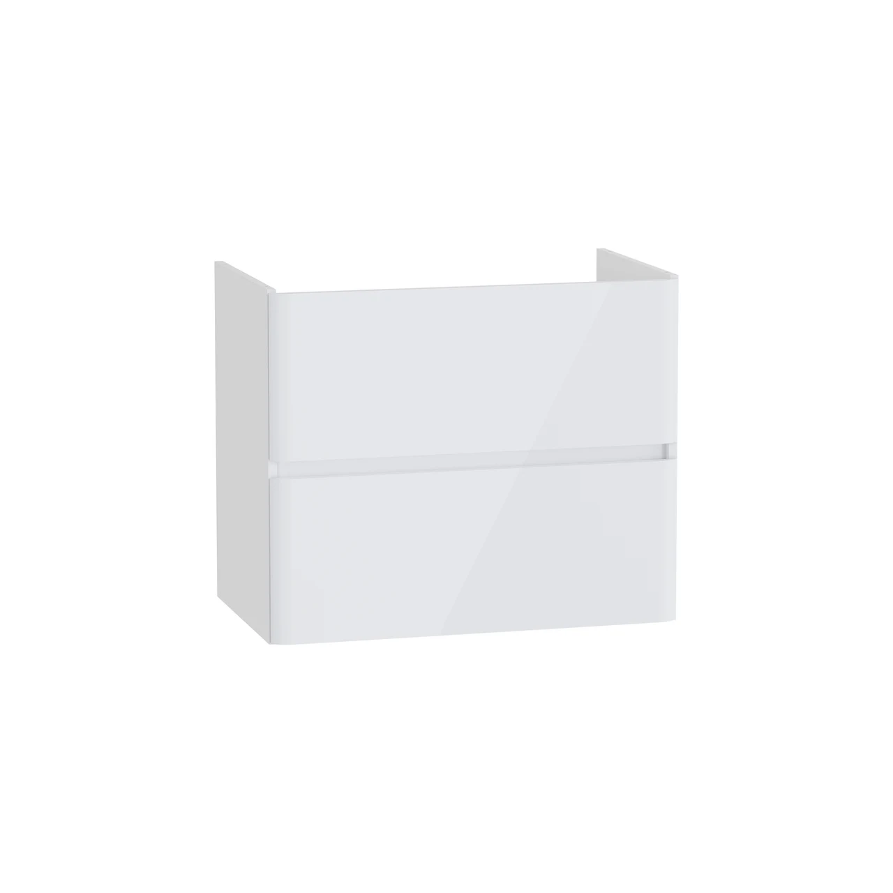 VitrA S20 Round Wall-hung Washbasin Unit – 80cm 81271