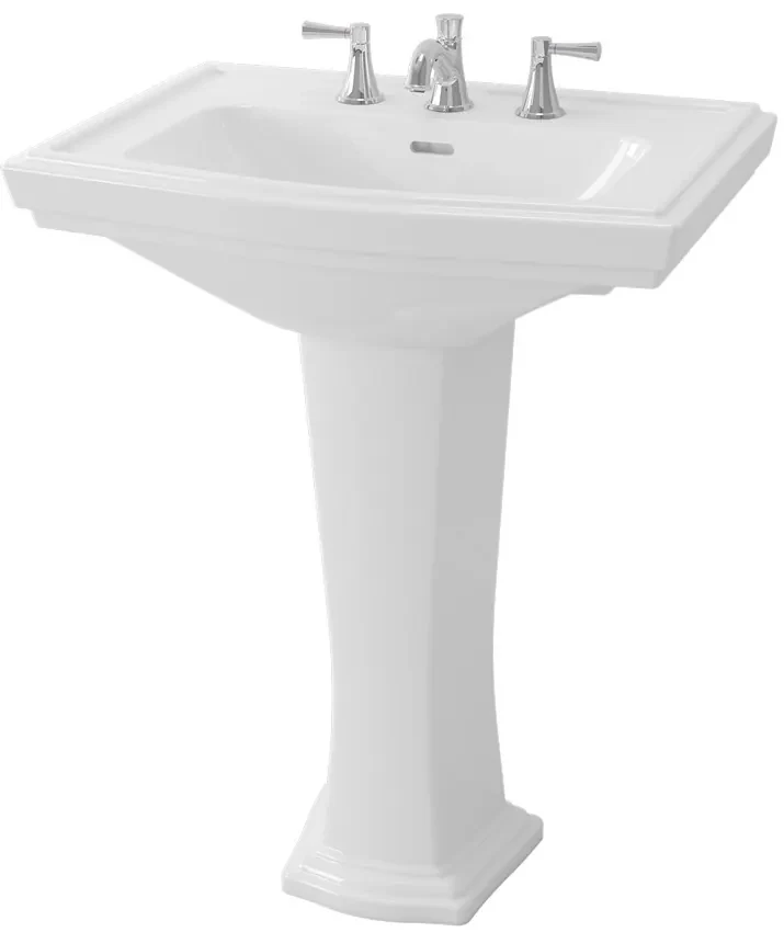 TOTO Semi Recessed Lavatory 1 Tap Hole (686 x 500mm)