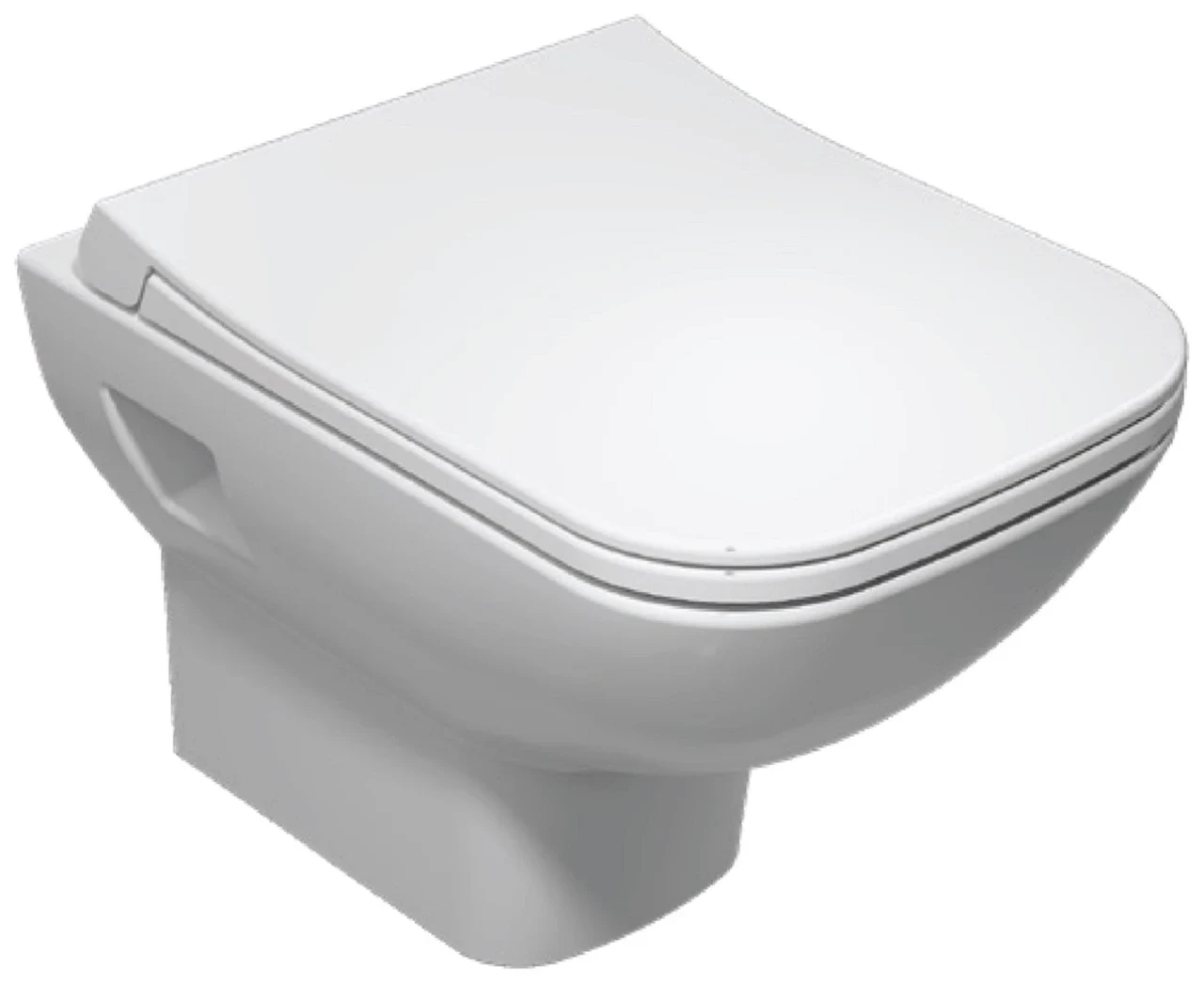Isvea Ventuno Wall-Hung Toilet 10VE02001