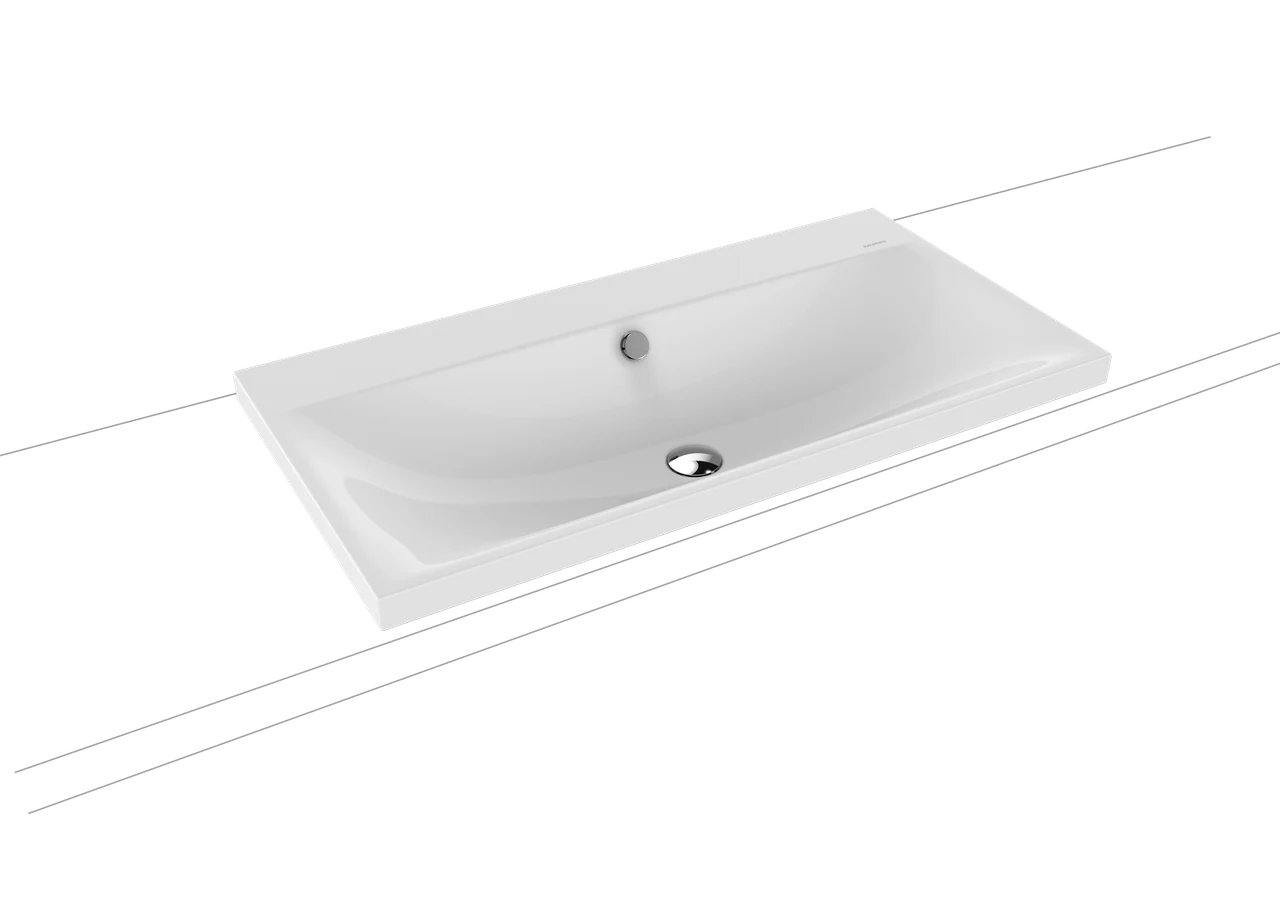 Kaldewei SILENIO countertop washbasin (rim height 40 mm) 3041