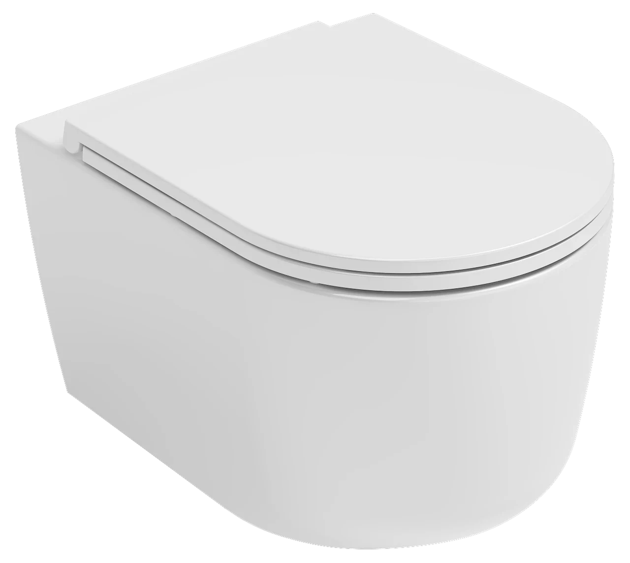 Isvea Curvo Wall-Hung Toilet - VORTEX 10CR02001