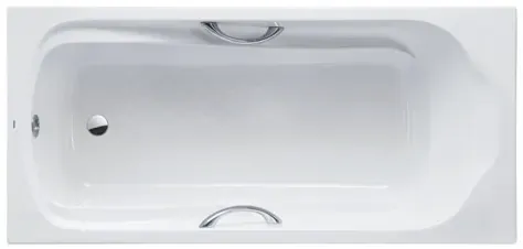 TOTO Acrylic Bathtub w/out hand grip, 190L ( 1500W x 800D x 575H mm ) PAY1550PE#W