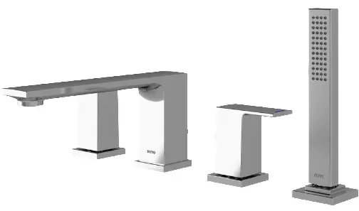 TOTO 4 Holes Bath & Shower Set TX447MMA