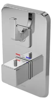 TOTO "Toja" Thermostat Bath or Shower Mixer W/Stop Valve ( Old item is TX451ST ) TX451STN