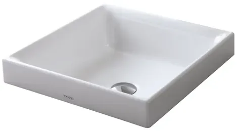 TOTO Console Lavatory 400 X 400 X (H=60mm from Counter) Cefiontect LW1714B#XW