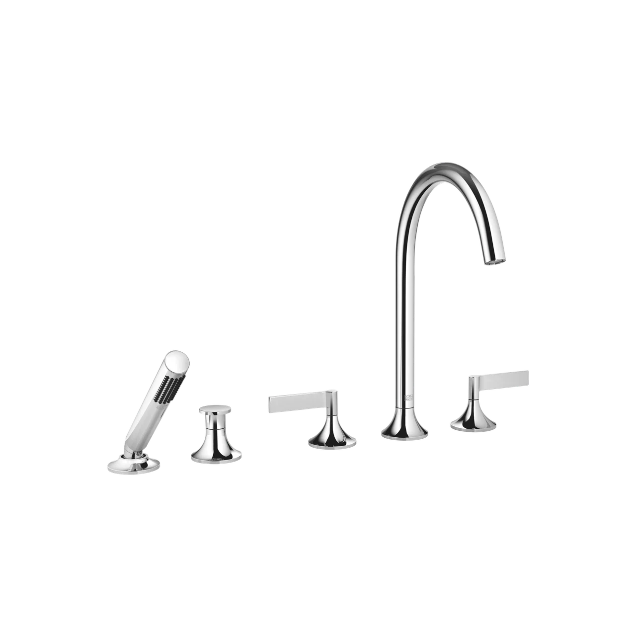 Dornbracht VAIA Five-hole bath mixer for deck mounting with diverter 27522819