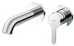 TOTO TOTO "LB" Wall Mount Single Lever Lavatory Faucet (Short)(w/out Popup)