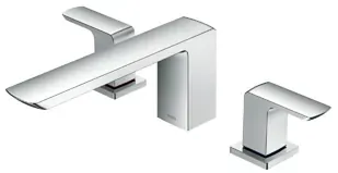 TOTO TOTO "GR" Bath Filler w/out Shower (3 Hole) TBG02201B