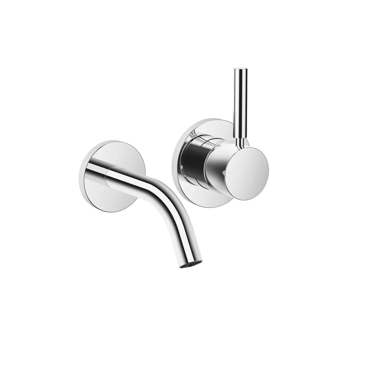 Dornbracht META Wall-mounted single-lever basin mixer without pop-up waste