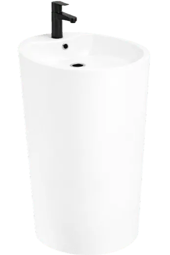Oceandell Conical Marble Freestanding Washbasin BFA-0004
