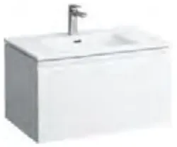LAUFEN Washbasin with vanity unit 80 × 50 cm H860963