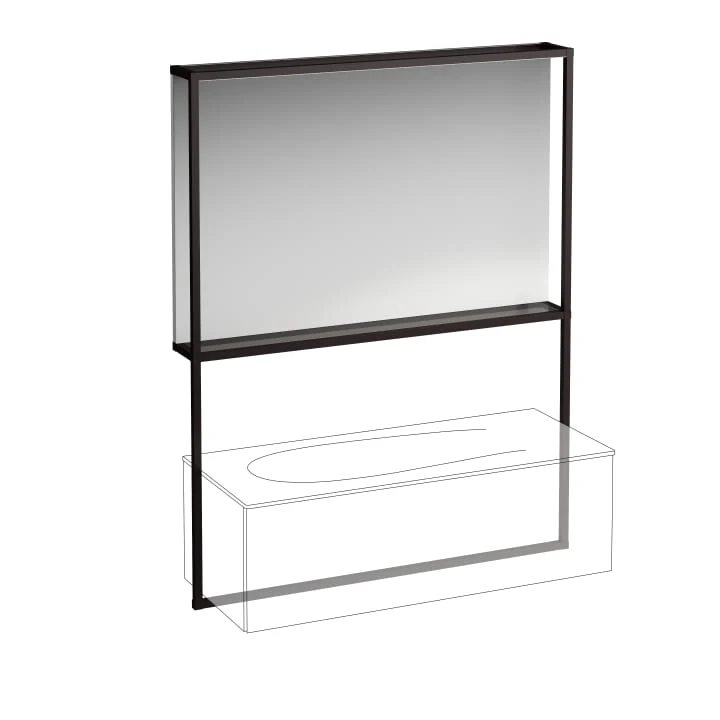LAUFEN Mirror with illuminated frame 1200 H430500