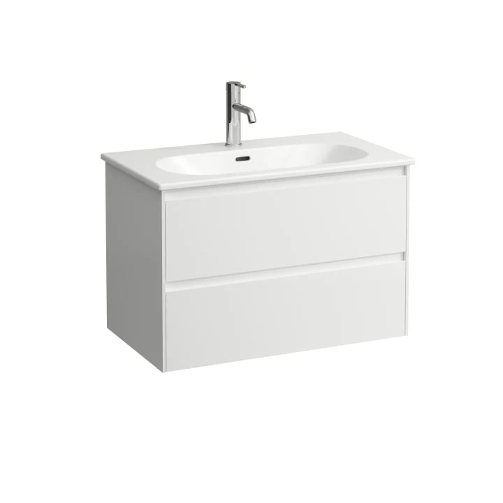 LAUFEN Combipack 800, washbasin 'slim' with vanity unit