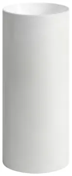 LAUFEN Floorstanding washbasin 40,5 × 40,5 × 90 cm, round H811870
