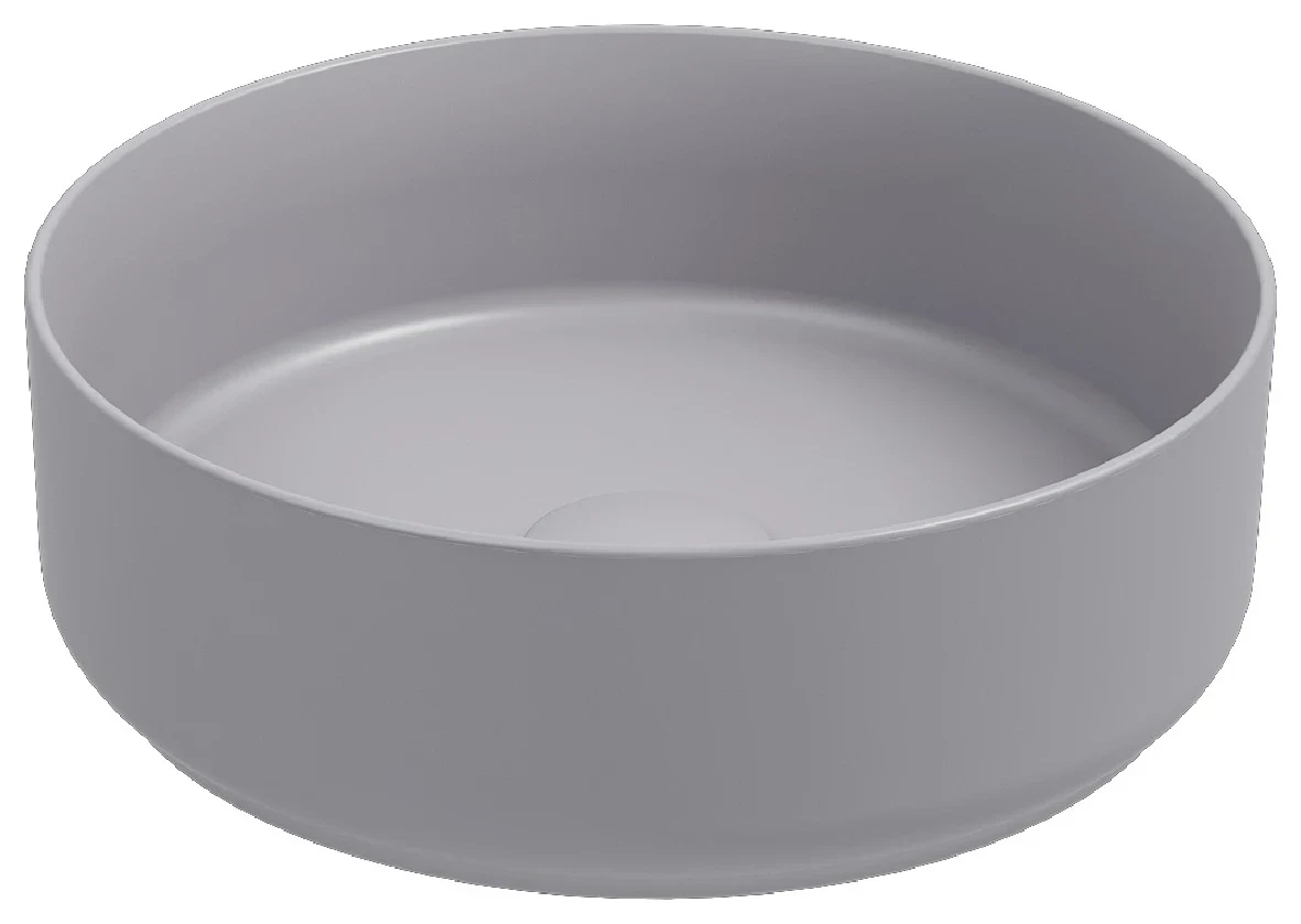 Isvea Infinity Counter-Top Washbasin 36 cm Stone Gray 10NFS65V36I