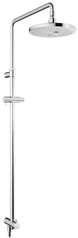 TOTO TOTO "G Shower" Shower Column w/ 2-Mode (Round) Fixed Shower Head w/o Hand Shower & Mixer TBW01002BA
